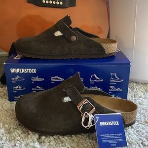 Birkenstock Boston Suede Clog